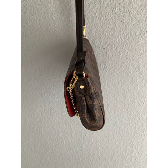 Louis Vuitton Favorite MM Crossbody Damier Ebene Chain - Receipt, Box, Dust bag - Picture 9 of 12